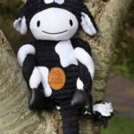 Cow jumbo cord toy - Camilla